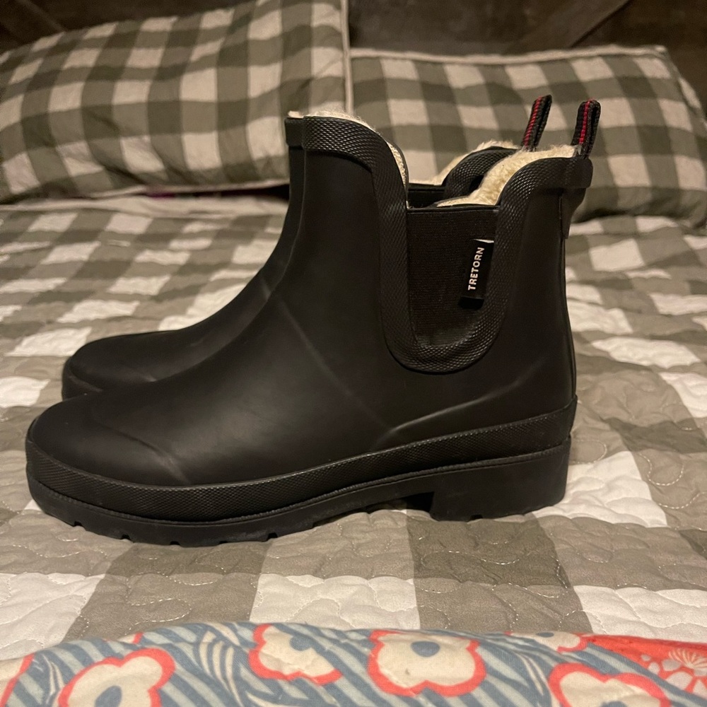 Tretorn rubber boots